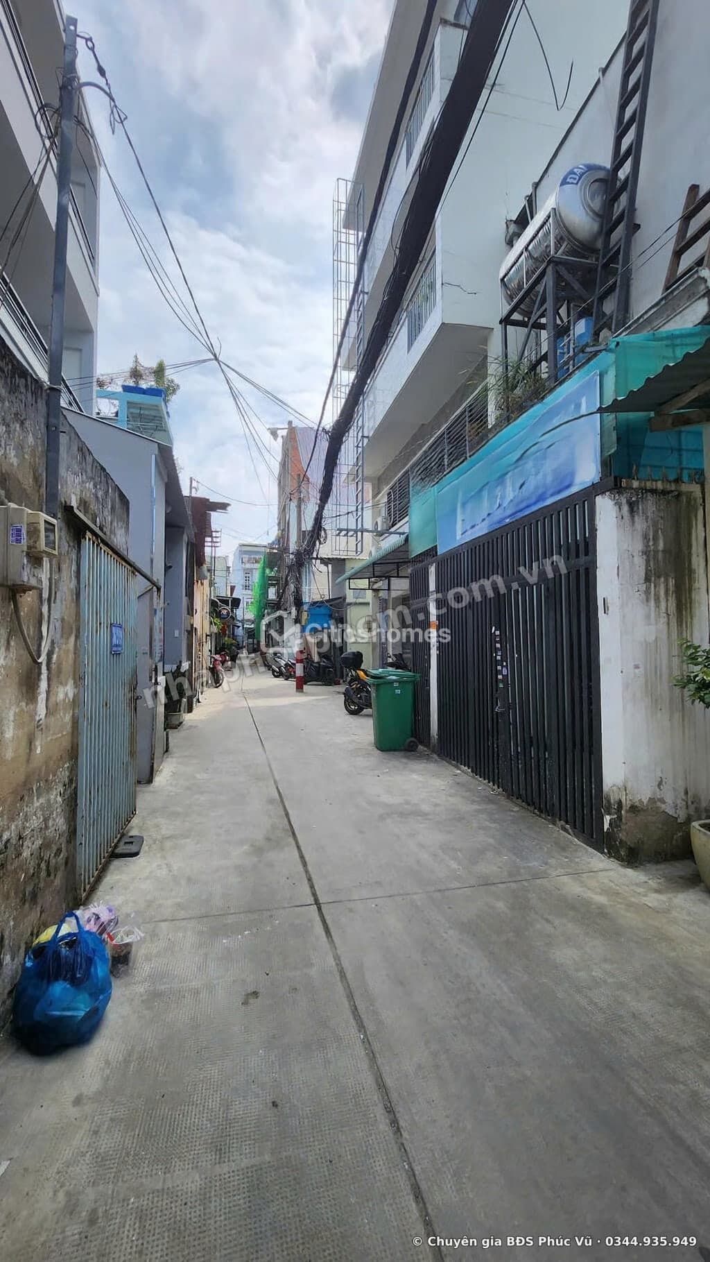 VIB thanh lý nhà hẻm Huỳnh Văn Nghệ, P.15, Tân Bình – 90,6m² (4,35x22m), 5 phòng trọ, chỉ 82 triệu/m²