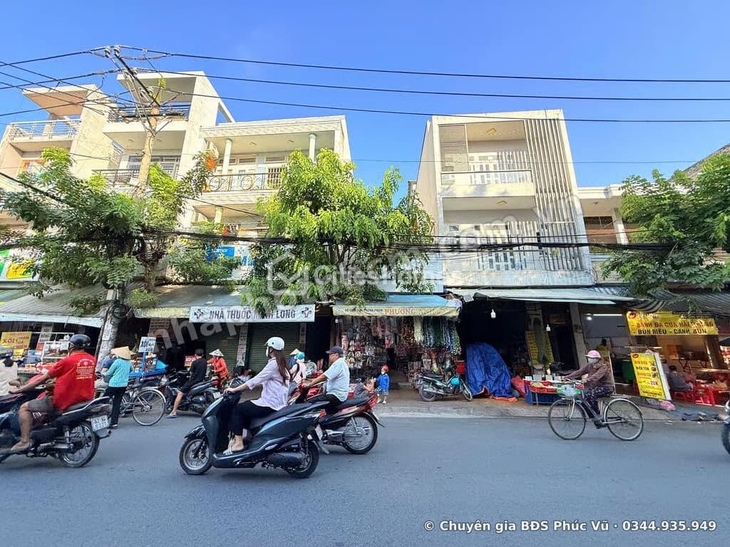 Bán nhà mặt tiền Nguyễn Sỹ Sách đối diện chợ Tân Trụ, P.15, Tân Bình – 177,6m² nở hậu 8,4m, 8 phòng trọ + 2 ki-ốt