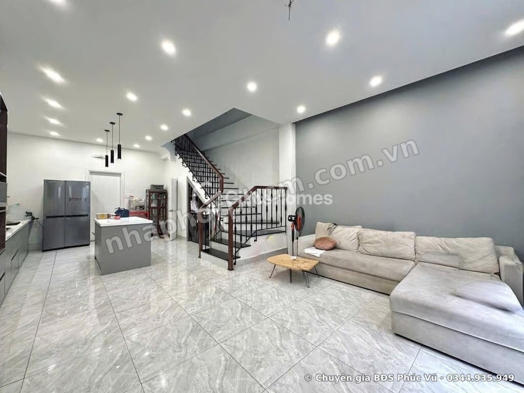 Bán nhà 3 tầng 4PN 5WC hẻm Trường Sa, Phú Nhuận – 90,6m², sổ hồng riêng – ảnh 1