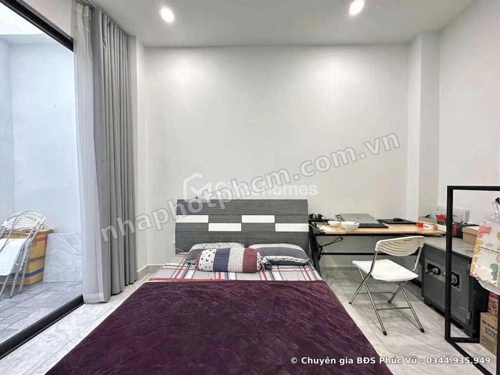 Bán nhà 3 tầng 4PN 5WC hẻm Trường Sa, Phú Nhuận – 90,6m², sổ hồng riêng – ảnh 2
