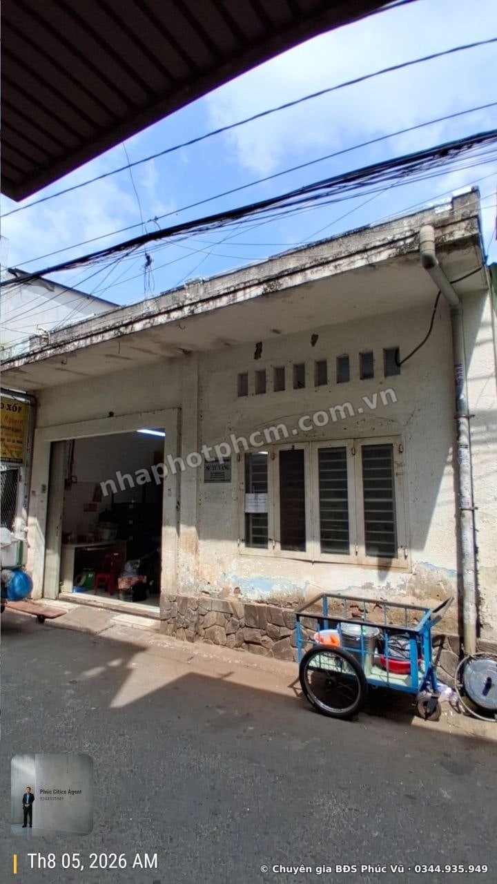 Bán nhà đường Sơn Hưng, Tân Bình – 113,8m², 1 tầng + lửng, sát chợ Bà Hoa, sổ hồng riêng – ảnh 1
